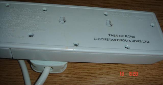 Cord extension set "Safety Socket"