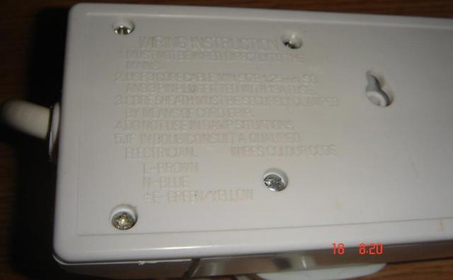 Cord extension set "Safety Socket"