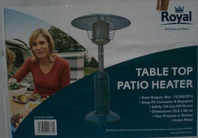 Patio heater "Table Top Patio Heater"