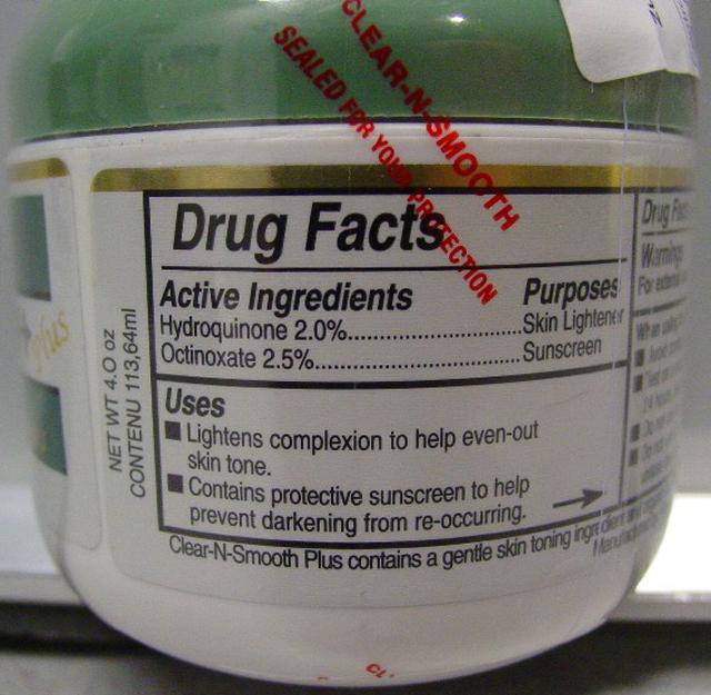 Skin lightening product "Skin Toning Cream"