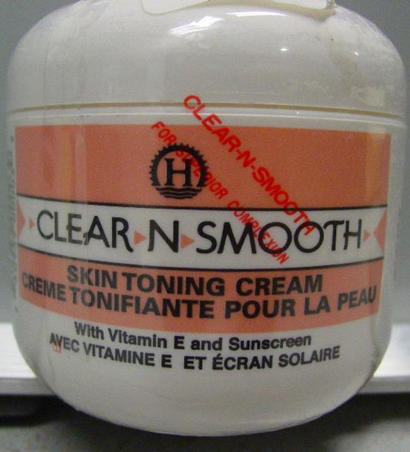 Skin lightening product "Skin Toning Cream"