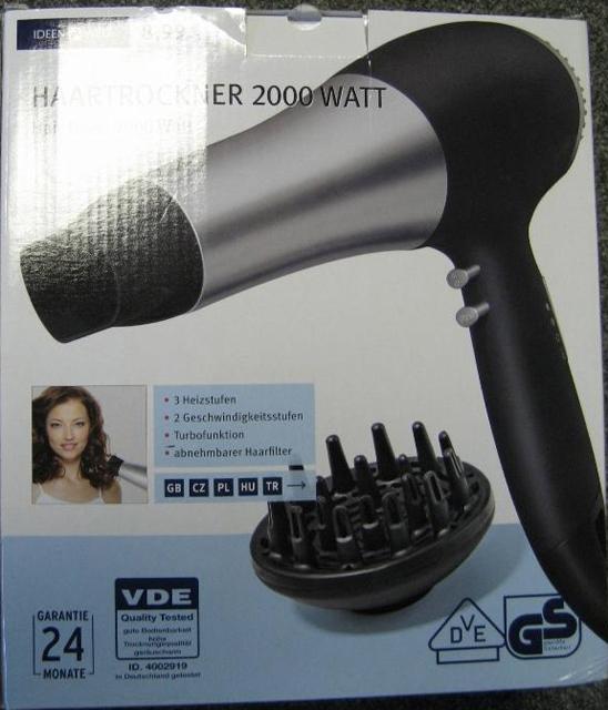 Hair dryer "Haartrockner"