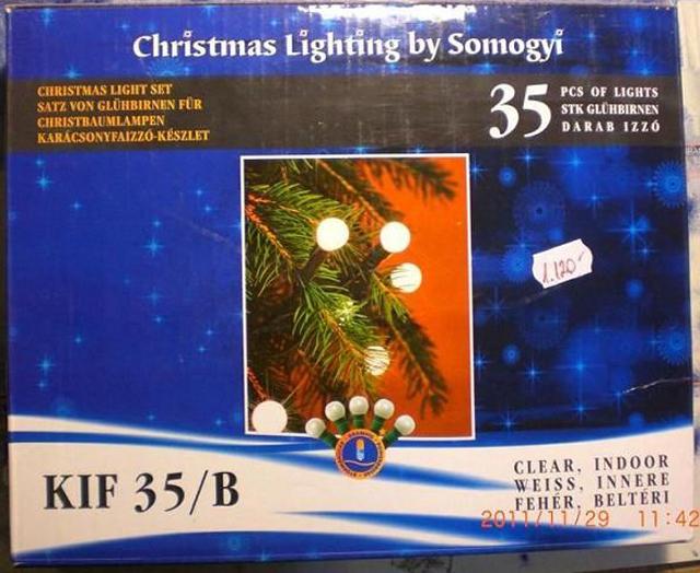 Lighting chain "Christmas Lighting by Somogyi"