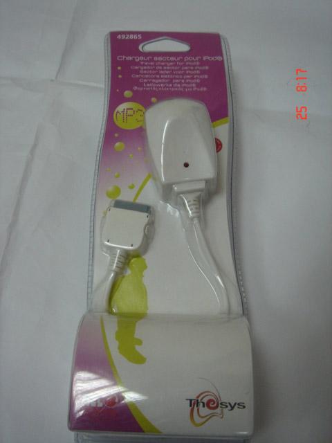 Charger "Travel Charger for iPod" (NOT ORIGINAL PR