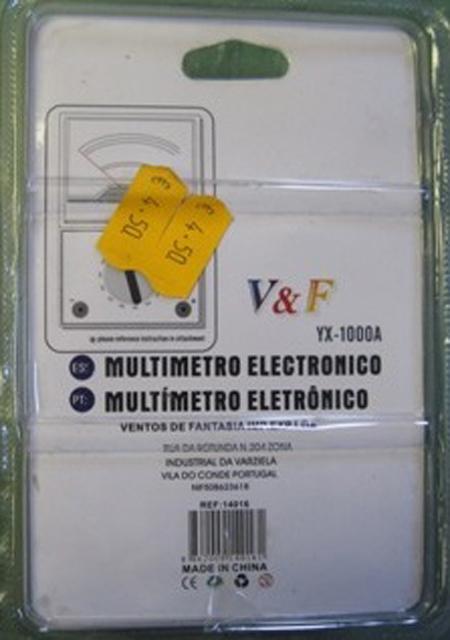 Electronic Multimeter "Multímetro Electrónico"