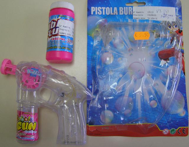 Soap bubble toy "Music Bubble Gun"