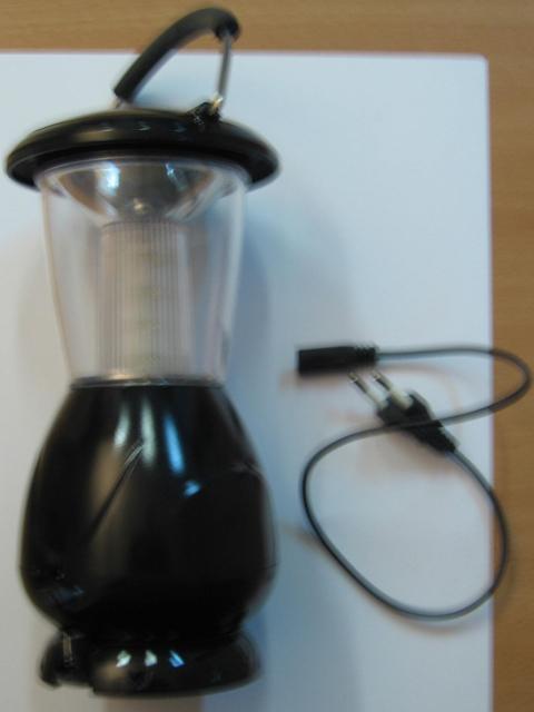 Portable lamp "Dual-Powered LED Lantern"