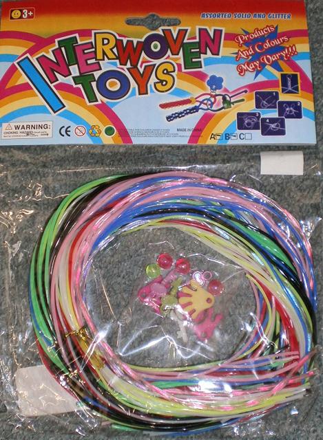 Plastic strings "Interwoven Toys"