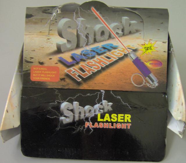 Laser pointer key-ring "Laser Flashlight"