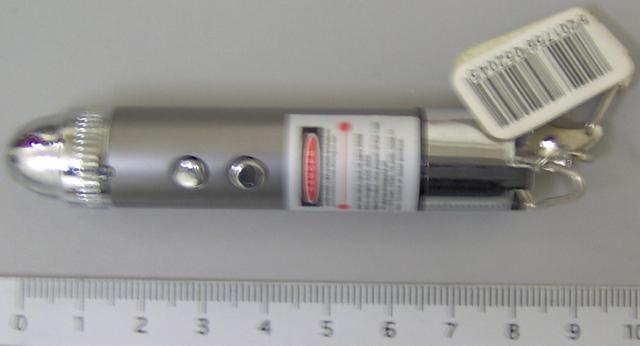 Laser pointer key-ring "Laser Flashlight"