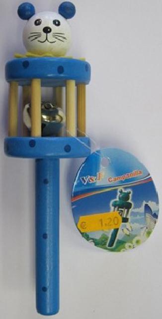 Wooden rattle