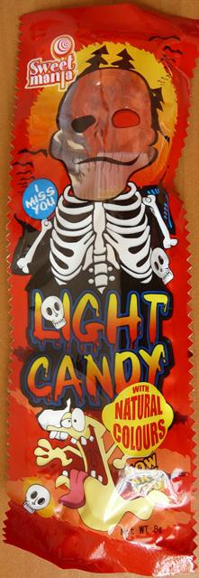 Whistle with candy