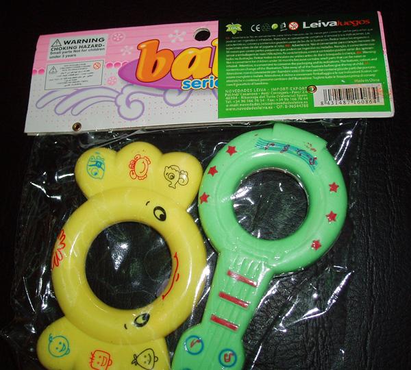 Babies' rattles