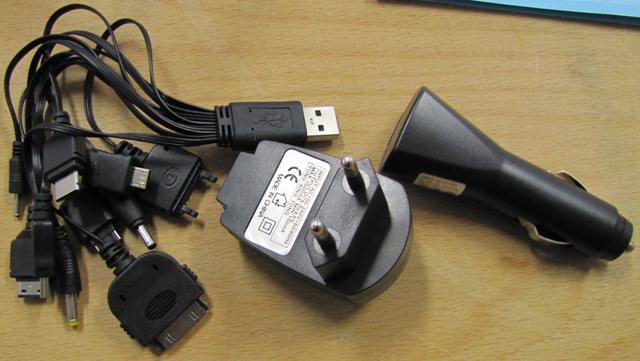 Charger for mobile phone