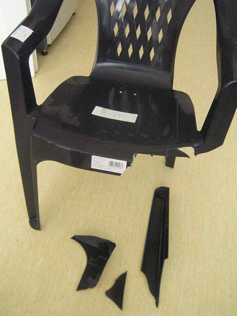 Plastic chair