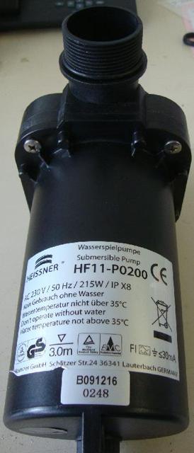 Pond pump