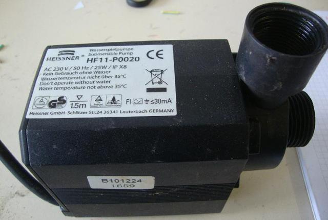 Pond pump