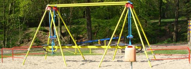 Playground swing