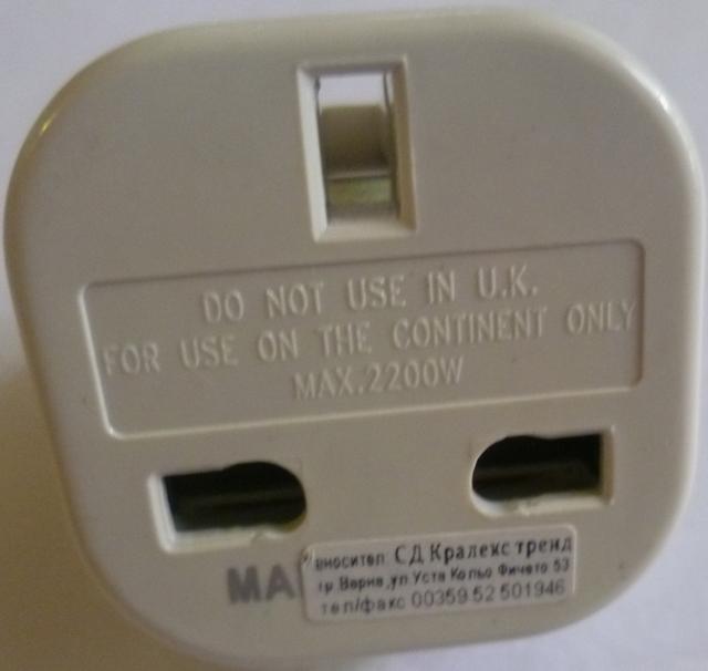 Travel adaptor