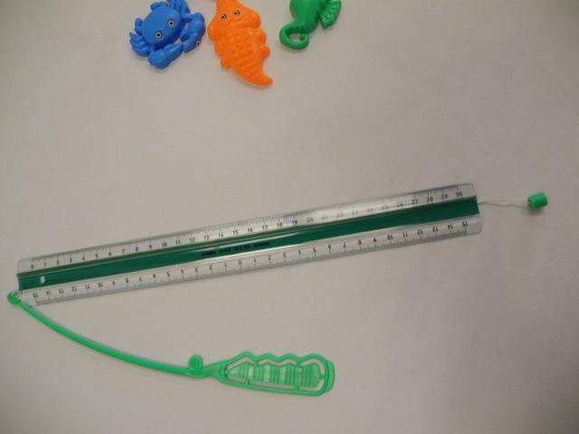 Magnetic fishing set