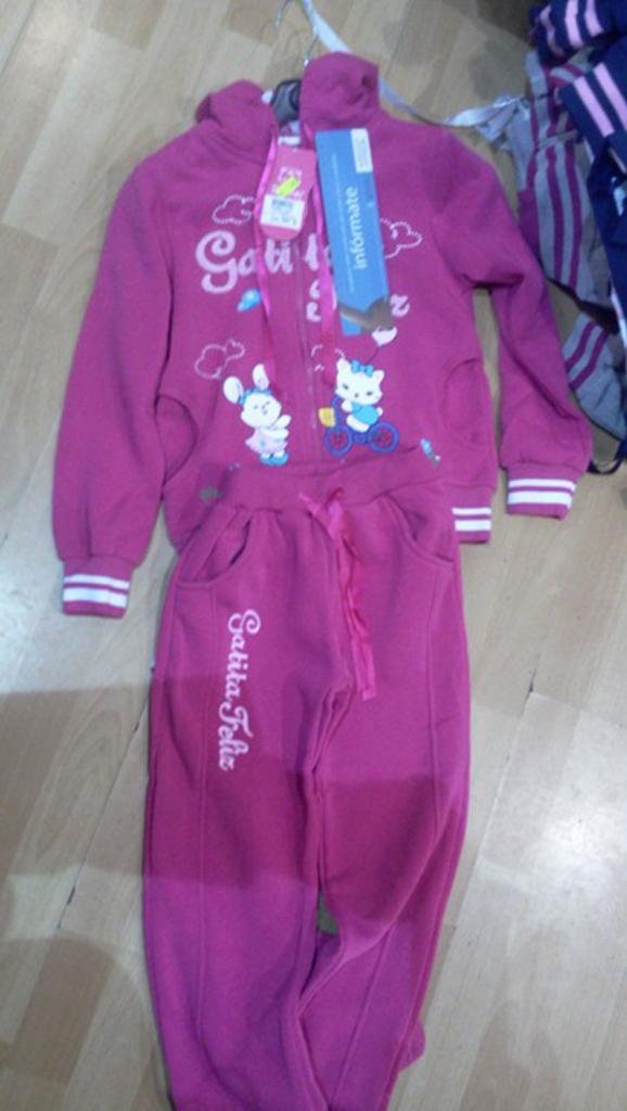 1. Girls' tracksuits 2. Sweatshirt