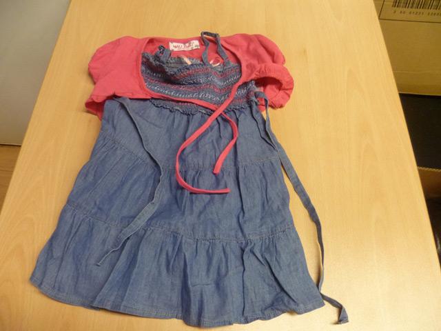 Girl’s dress with a bolero