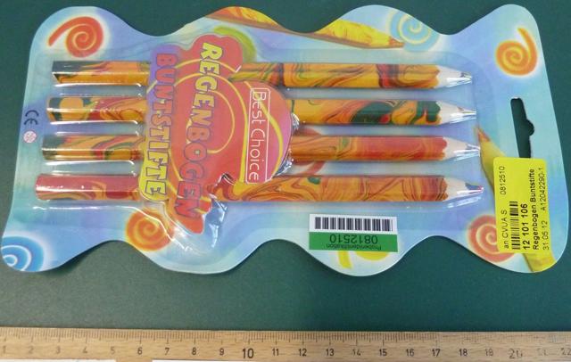 Colouring pencils