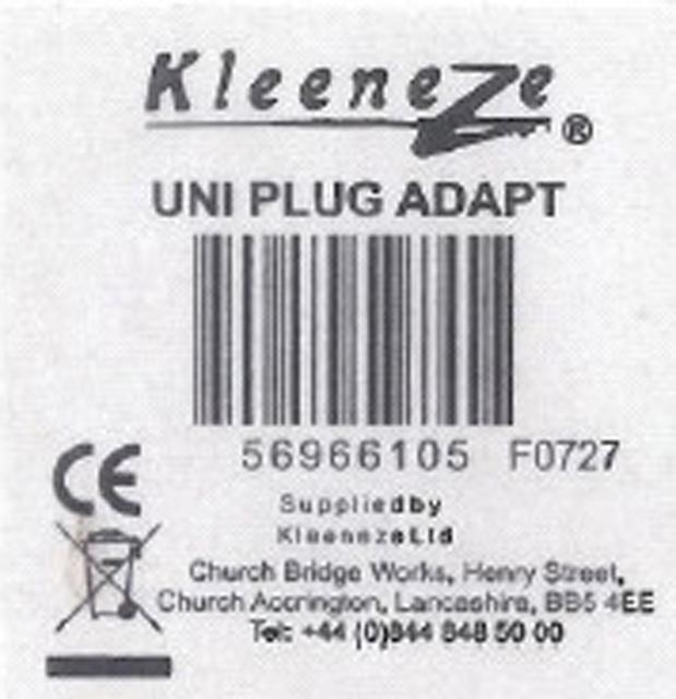 Travel plug adaptor