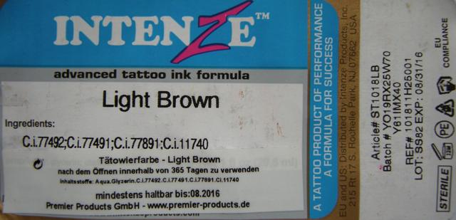 Tattoo ink