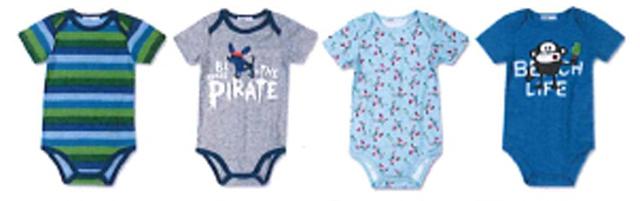 Babies’ body garment