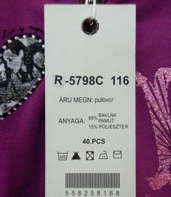 Girls' sweatshirt