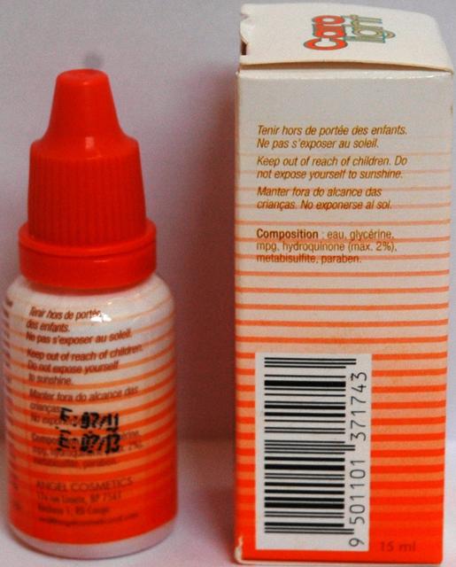 Skin lightening product