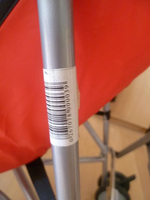 Pushchair with umbrella