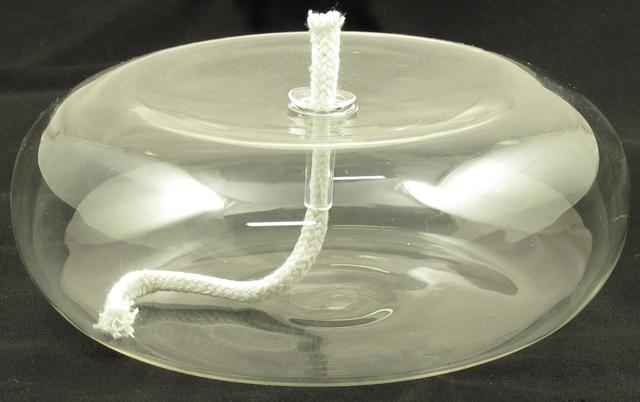Glass oil lamp
