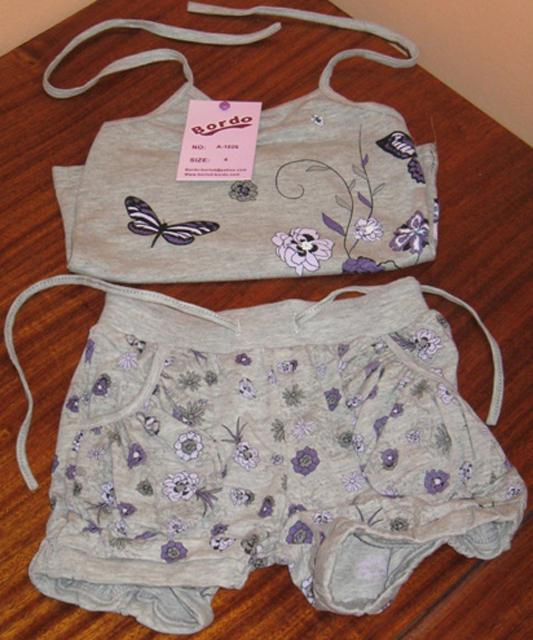 Girls' clothing set