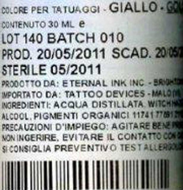 Tattoo ink