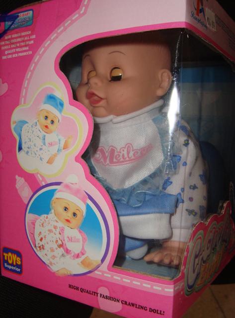 Plastic baby doll