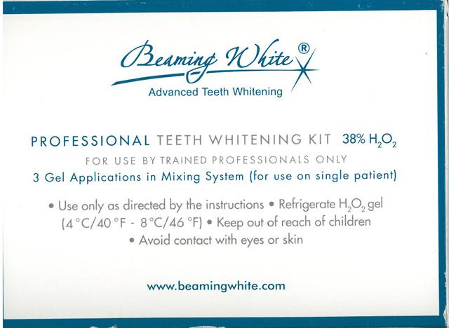 Teeth whitening product
