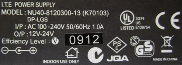 Mains adaptor