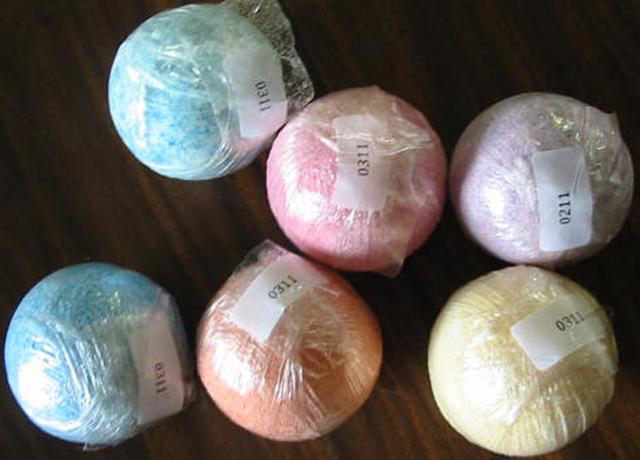 Magic bath balls