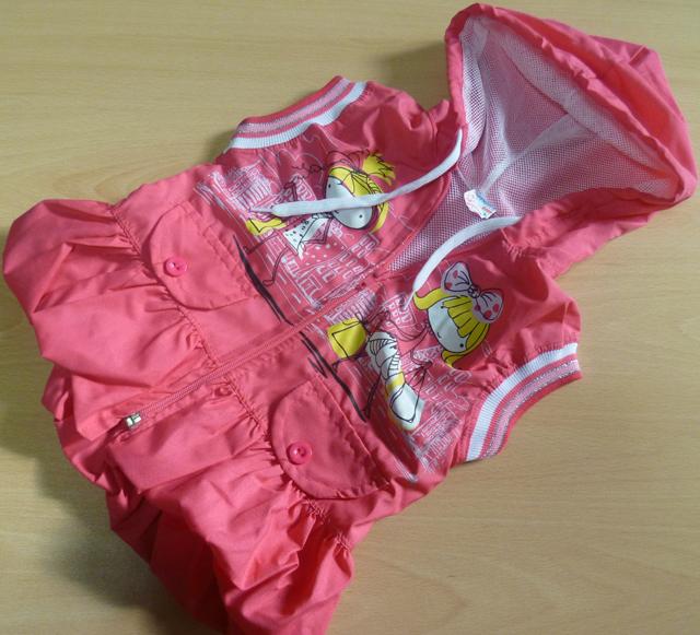 Girls' sleeveless jacket