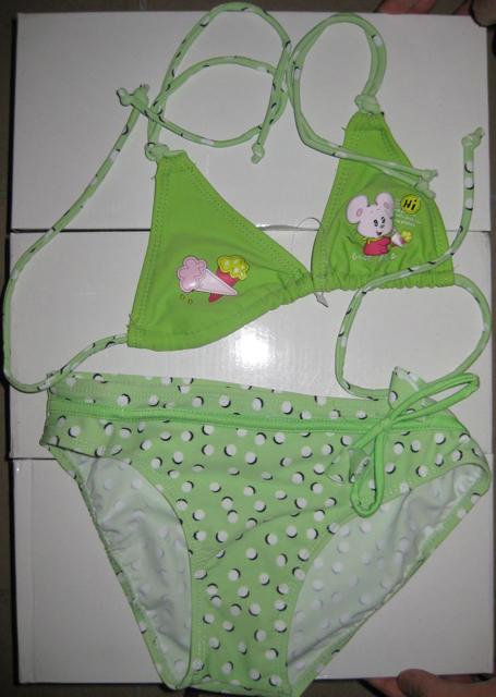 Girls' bikinis