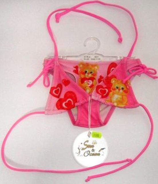 Girls' bikinis