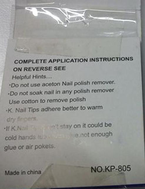 False nails