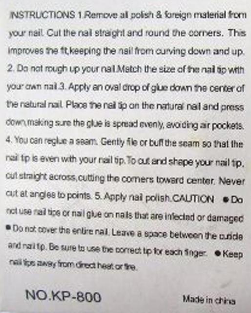 False nails