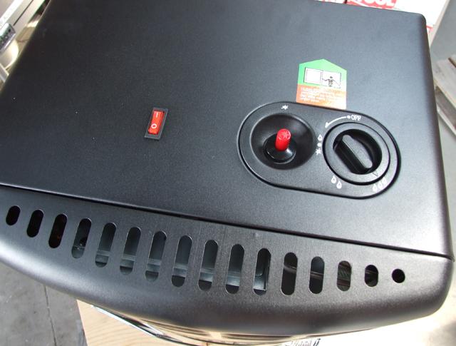Portable gas heater