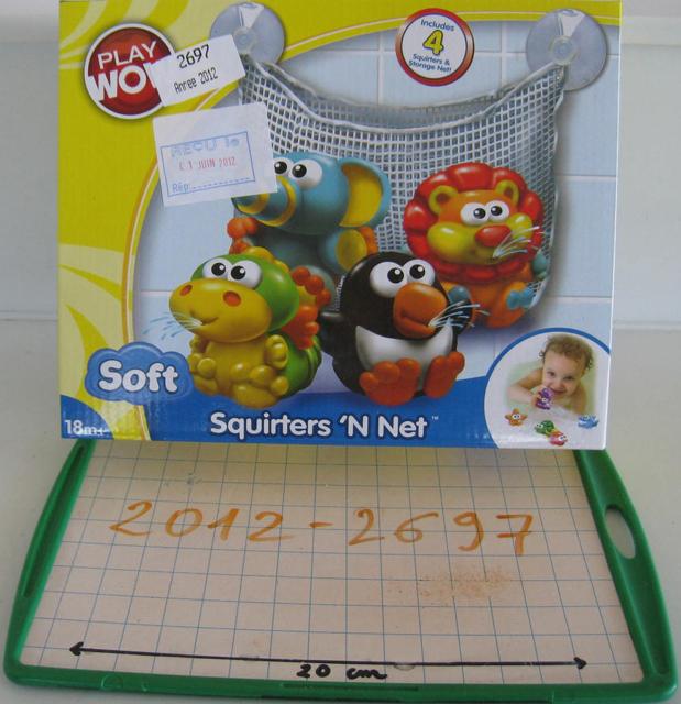 Bath toy set