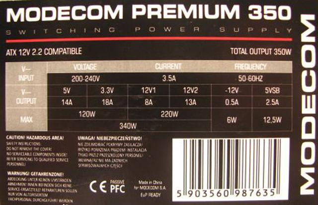 Mains power supply