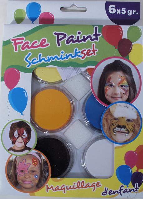 Children’s face paint set