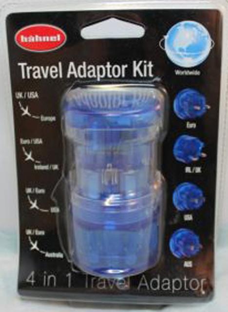 Travel plug adaptor